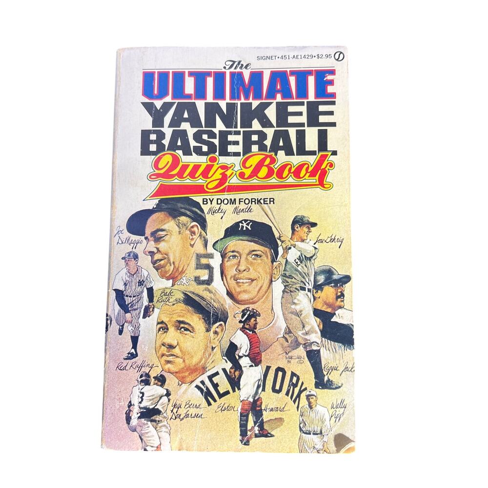 The Ultimate Yankee Baseball Quiz Book Dom Forker Paperback